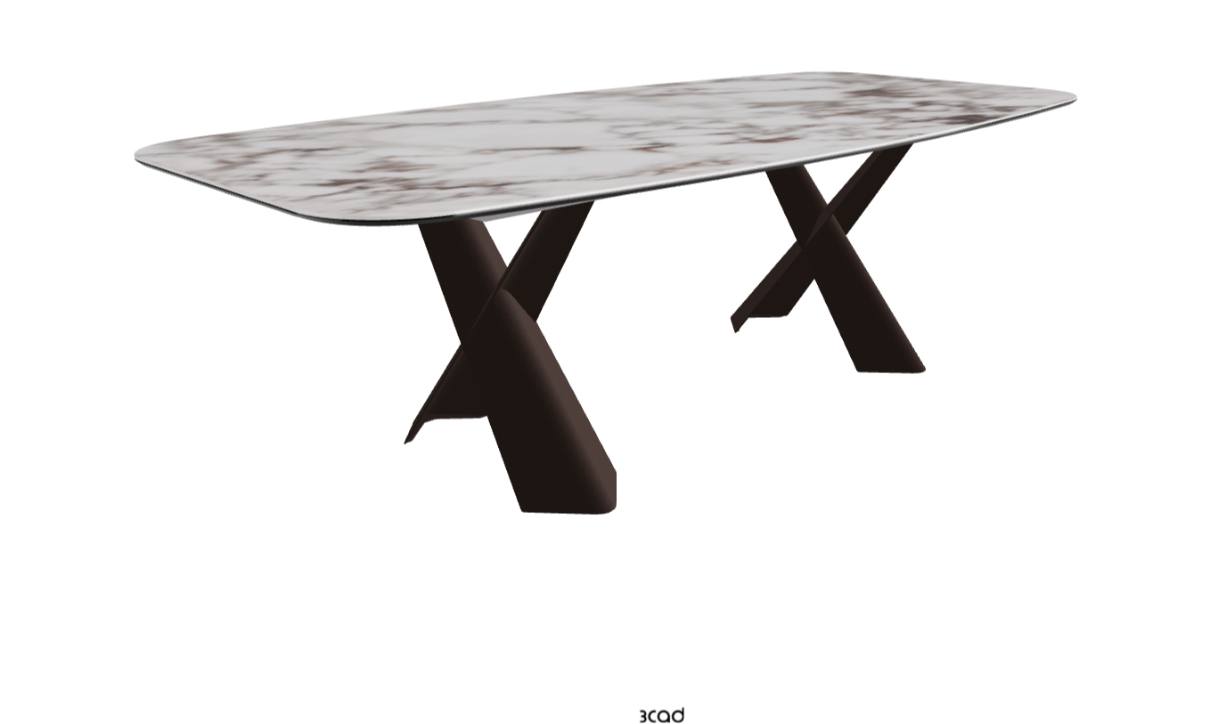 Cattelan Italia Mad Max Keramik Barrel Shaped Dining Table
