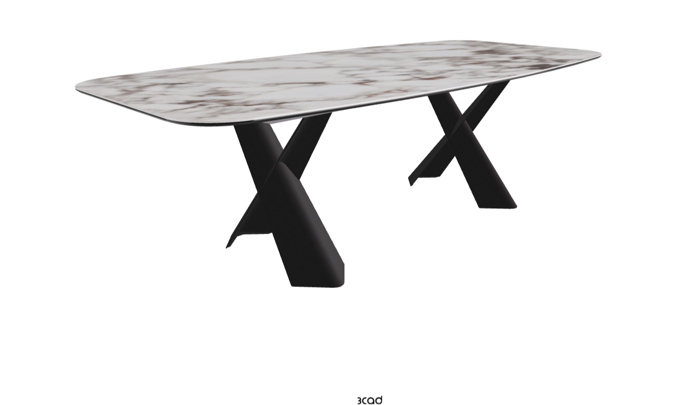 Cattelan Italia Mad Max Keramik Barrel Shaped Dining Table