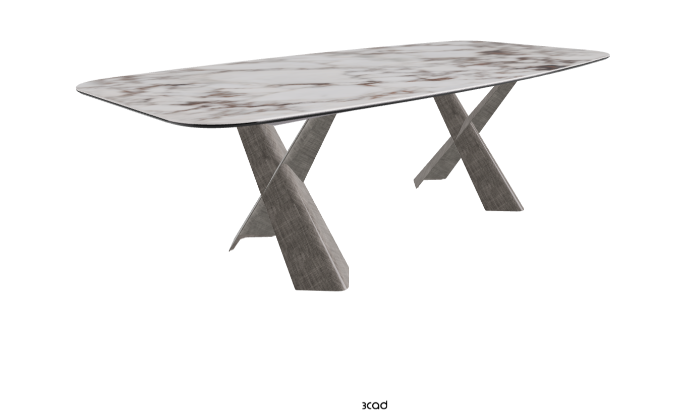 Cattelan Italia Mad Max Keramik Barrel Shaped Dining Table