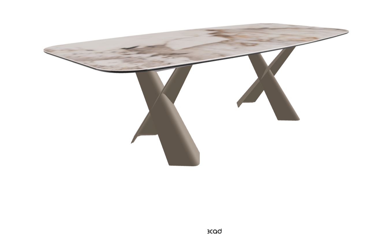 Cattelan Italia Mad Max Keramik Barrel Shaped Dining Table