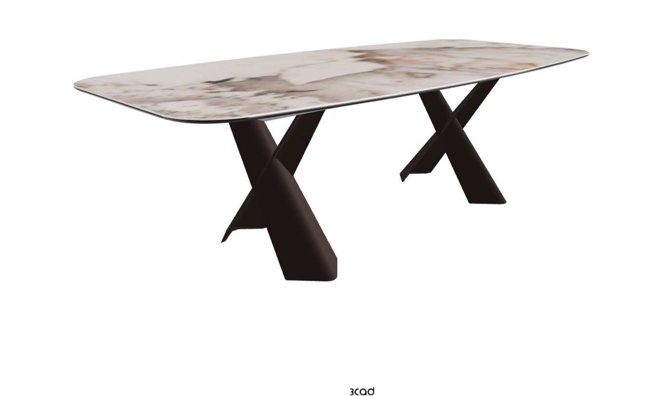 Cattelan Italia Mad Max Keramik Barrel Shaped Dining Table