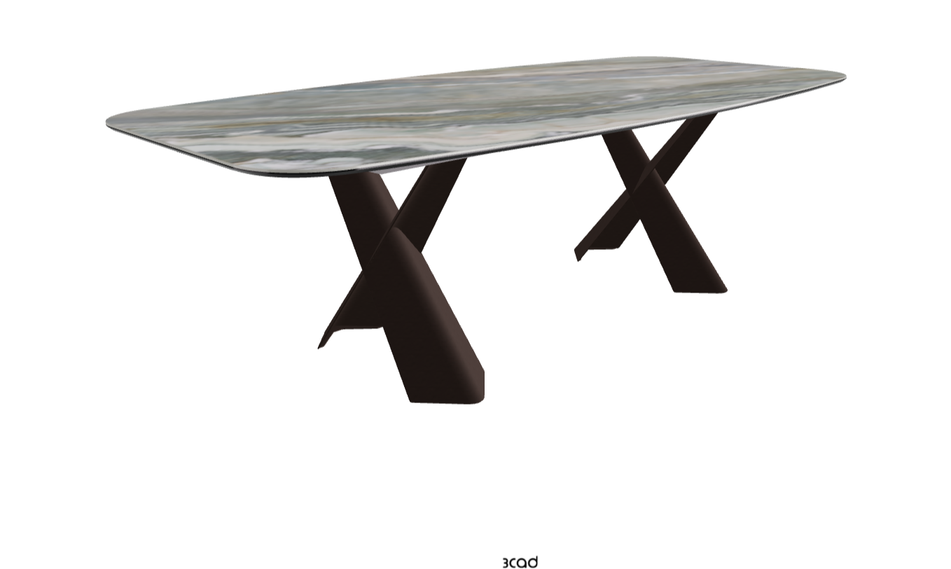 Cattelan Italia Mad Max Keramik Barrel Shaped Dining Table