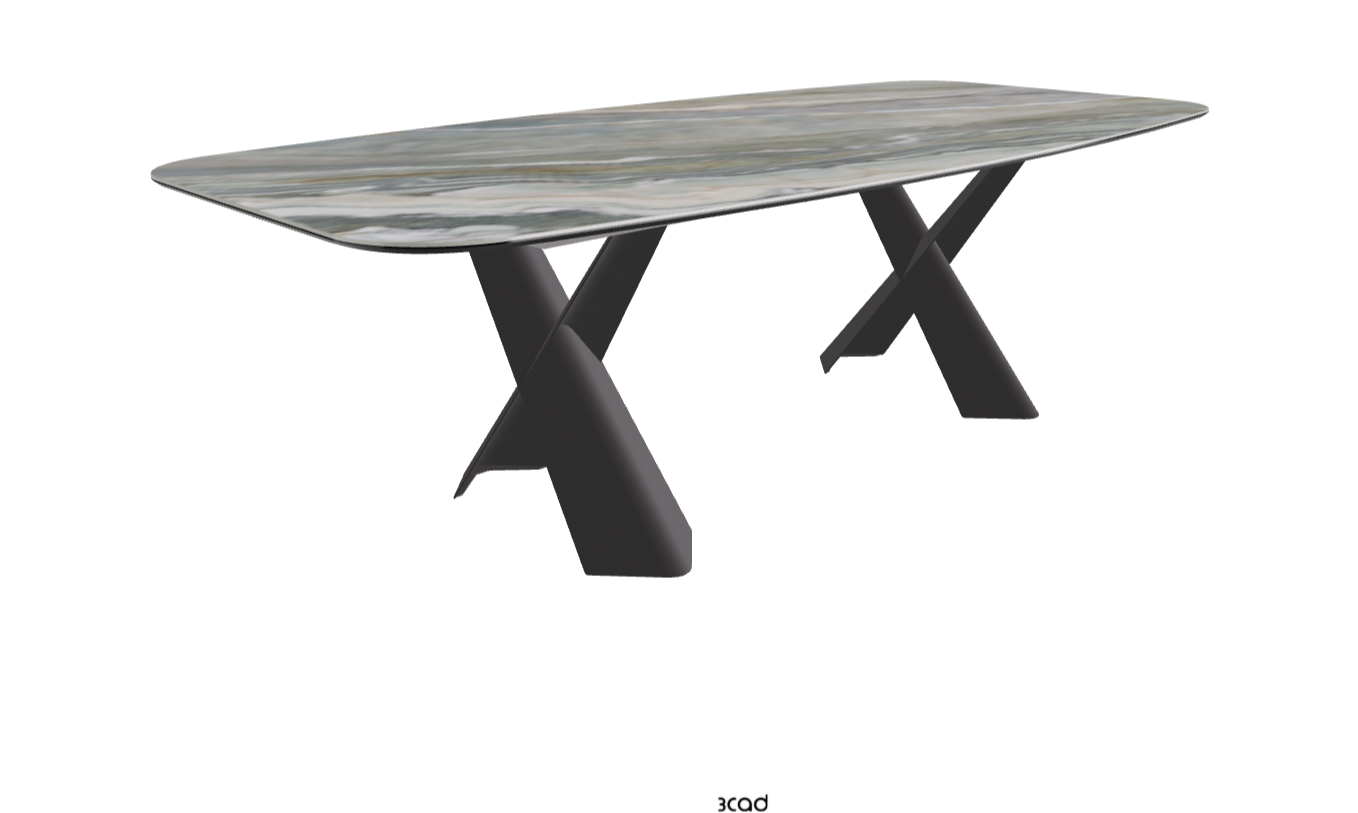 Cattelan Italia Mad Max Keramik Barrel Shaped Dining Table