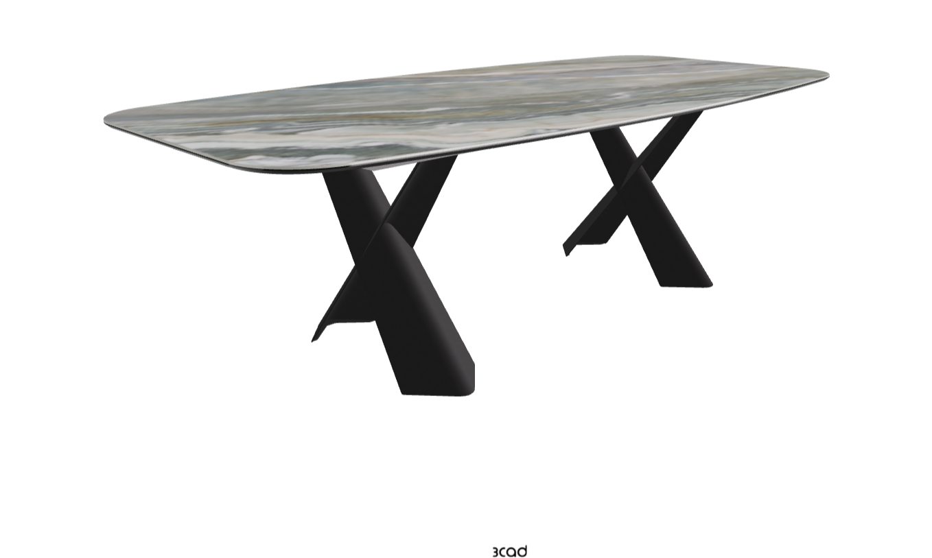 Cattelan Italia Mad Max Keramik Barrel Shaped Dining Table