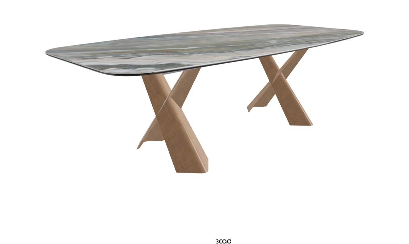 Cattelan Italia Mad Max Keramik Barrel Shaped Dining Table