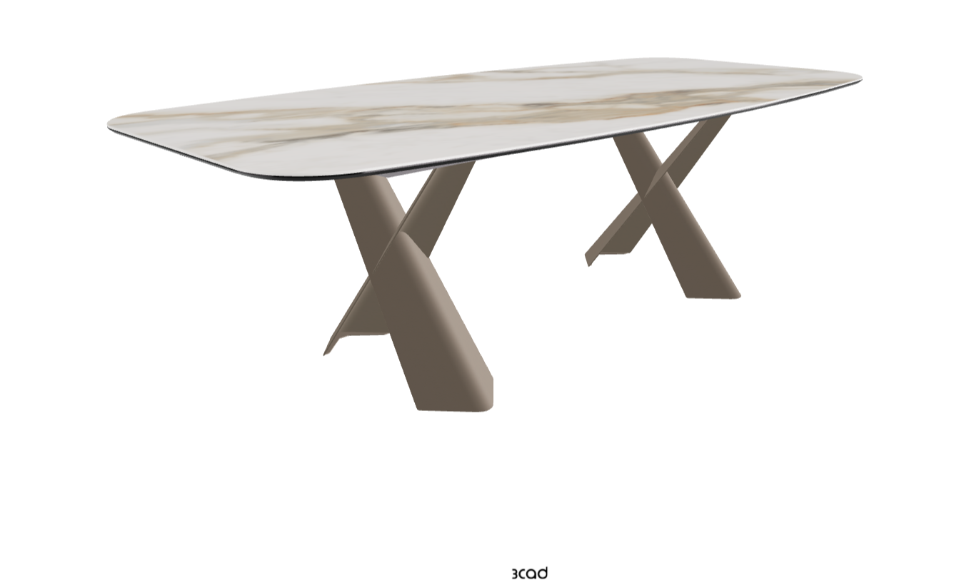 Cattelan Italia Mad Max Keramik Barrel Shaped Dining Table