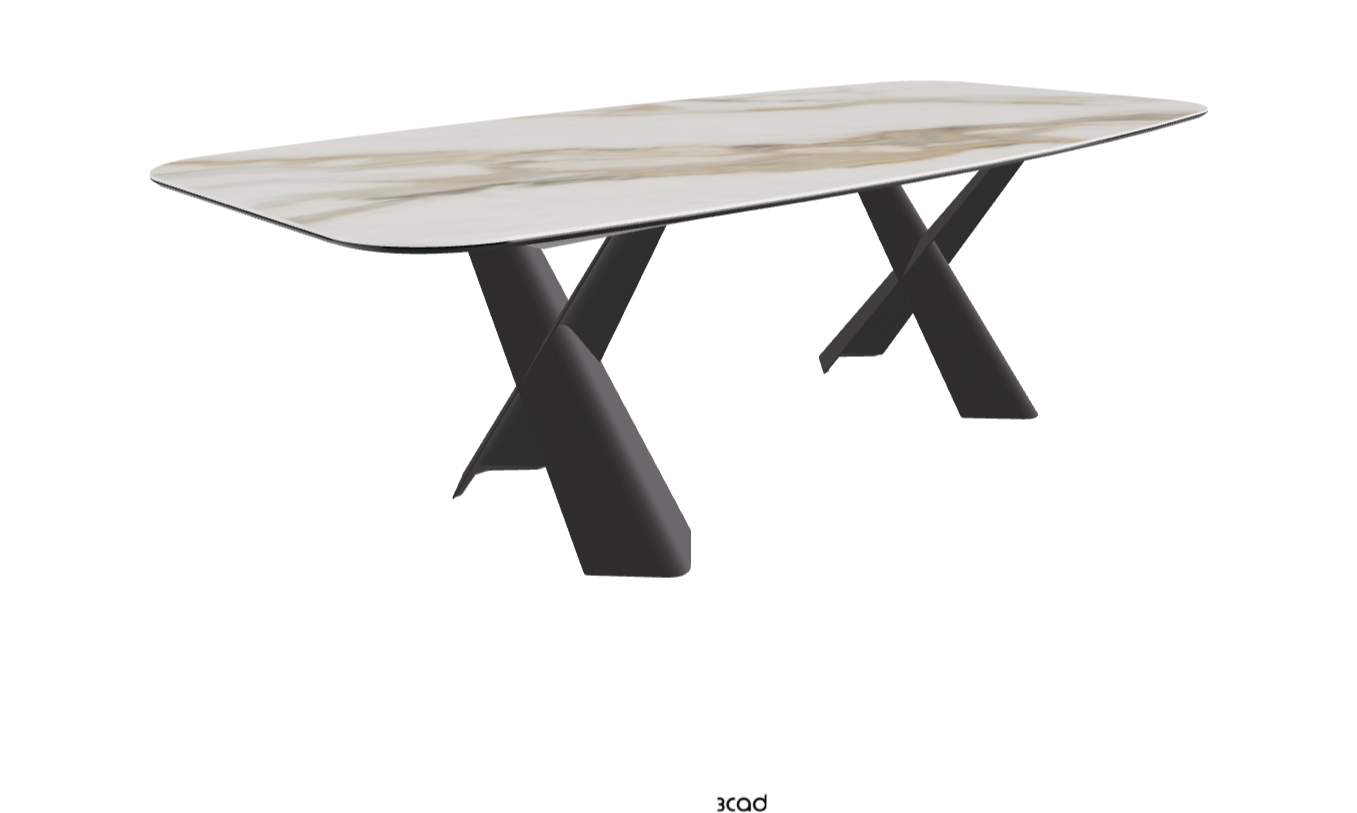 Cattelan Italia Mad Max Keramik Barrel Shaped Dining Table