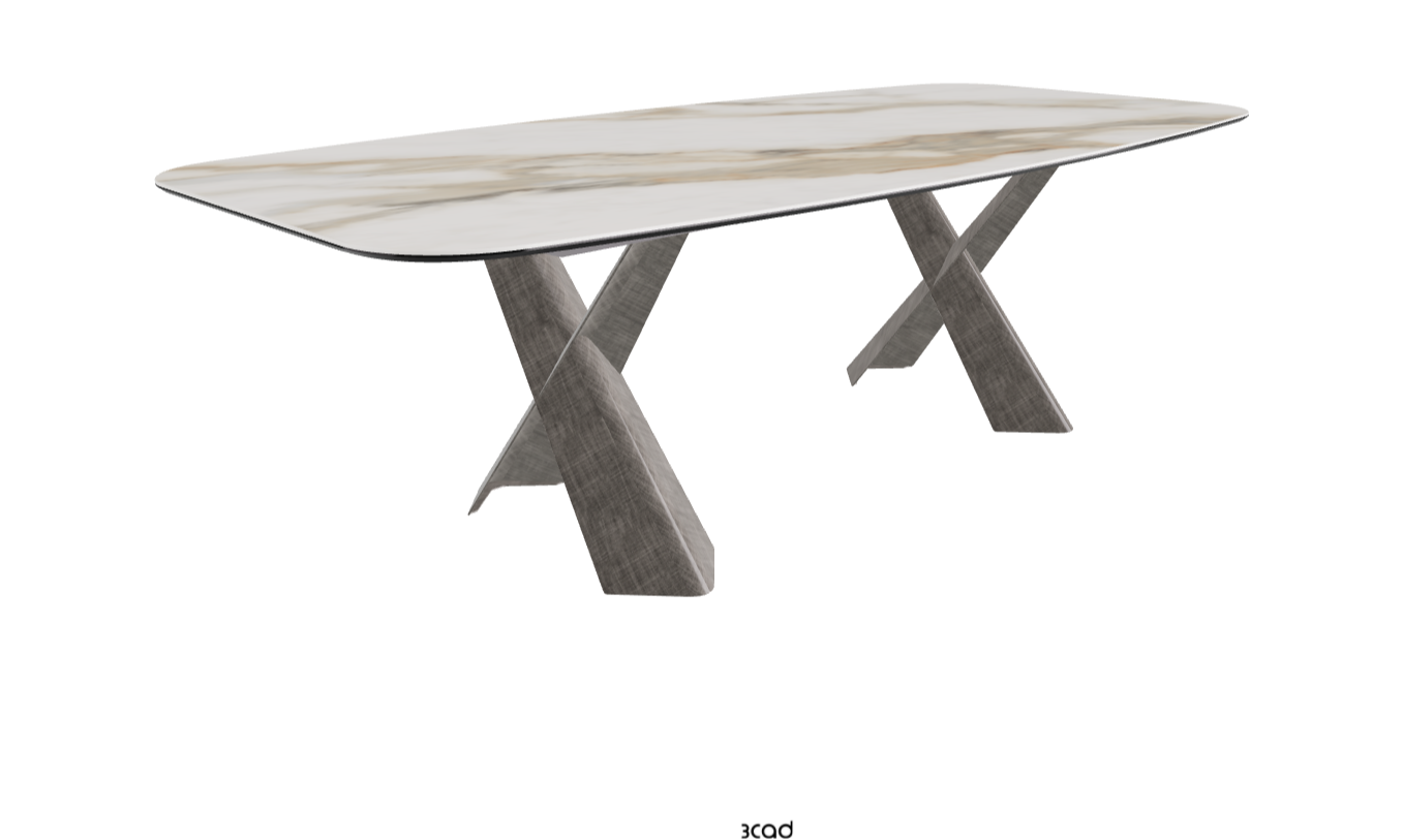 Cattelan Italia Mad Max Keramik Barrel Shaped Dining Table