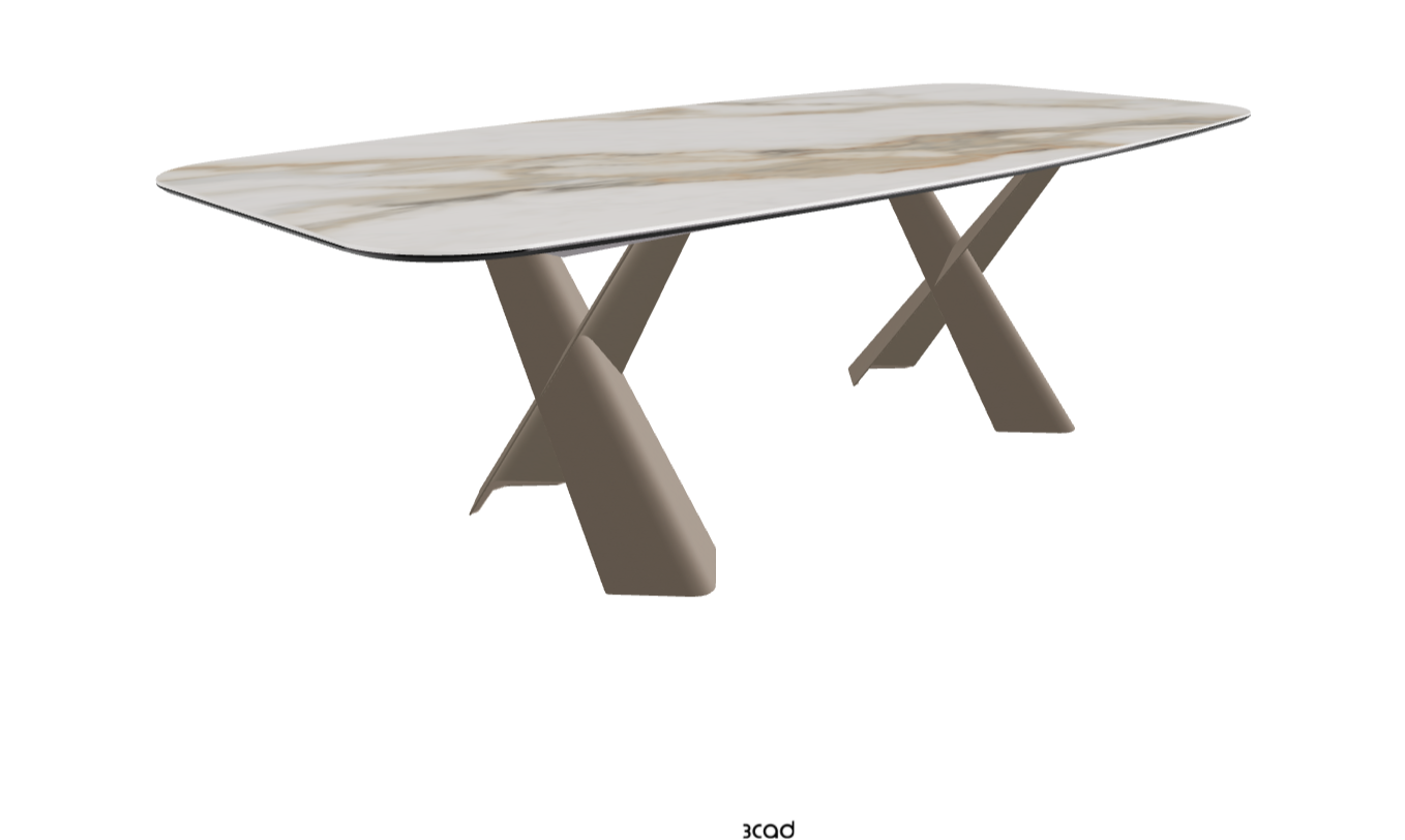 Cattelan Italia Mad Max Keramik Barrel Shaped Dining Table