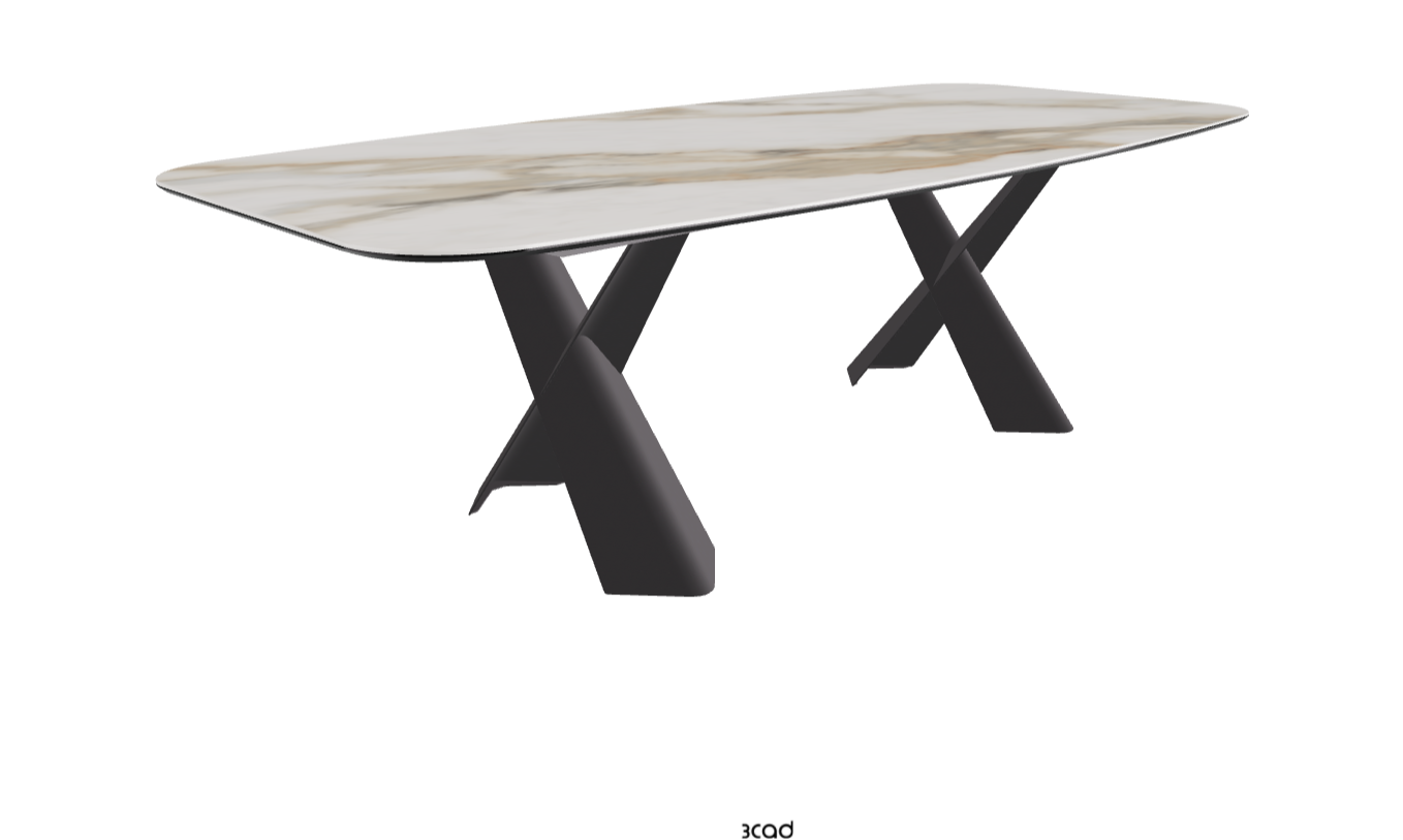 Cattelan Italia Mad Max Keramik Barrel Shaped Dining Table