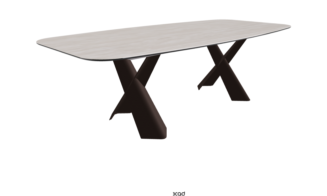 Cattelan Italia Mad Max Keramik Barrel Shaped Dining Table