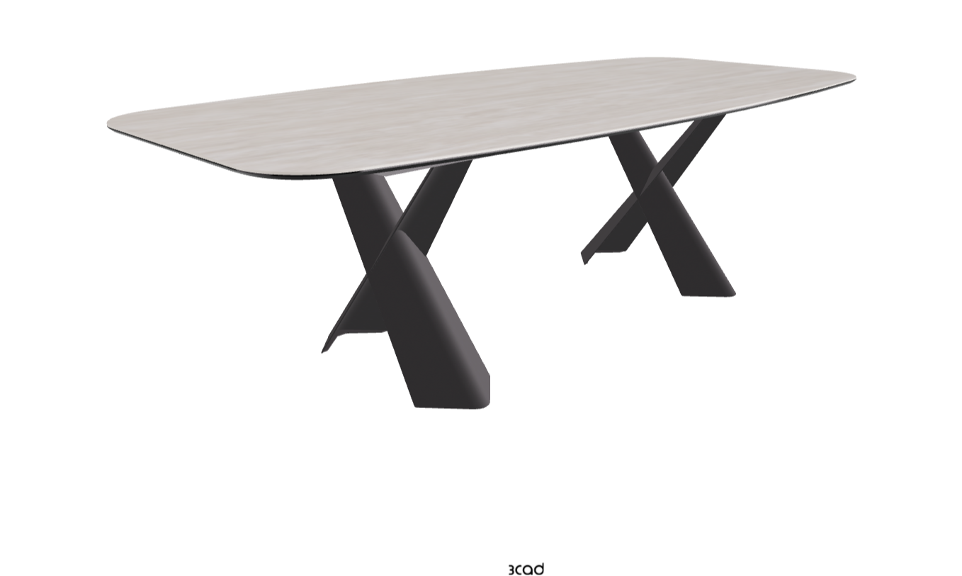 Cattelan Italia Mad Max Keramik Barrel Shaped Dining Table