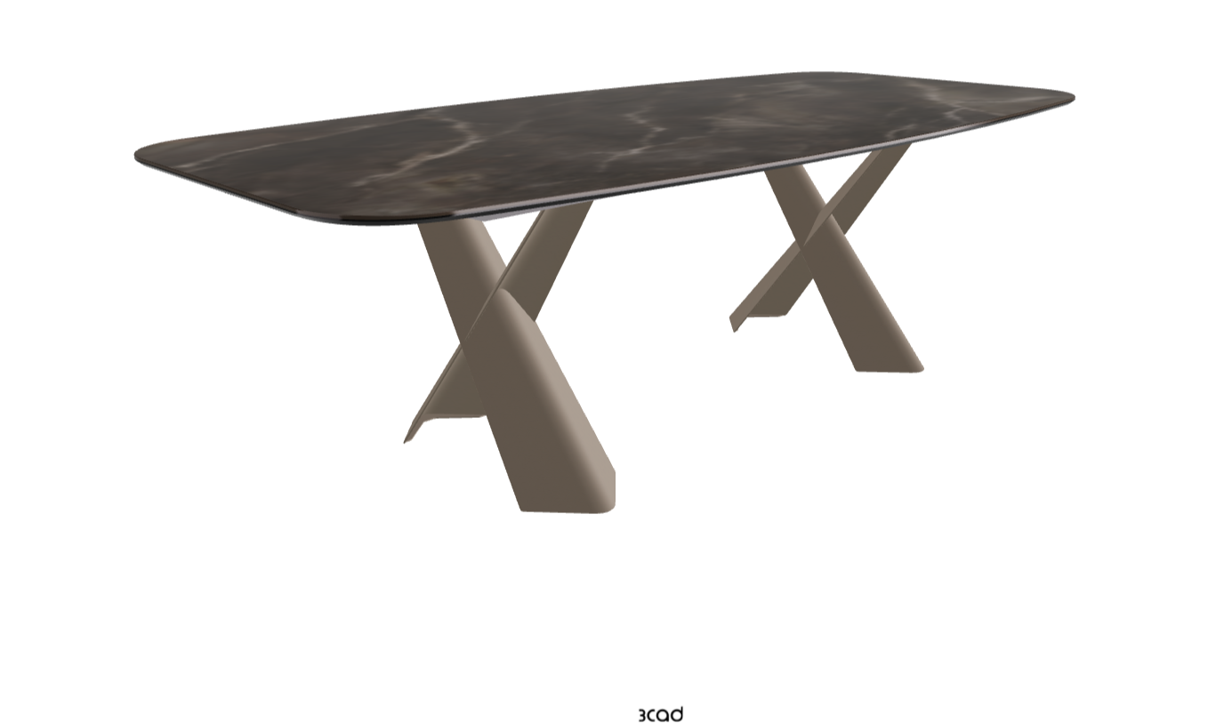 Cattelan Italia Mad Max Keramik Barrel Shaped Dining Table