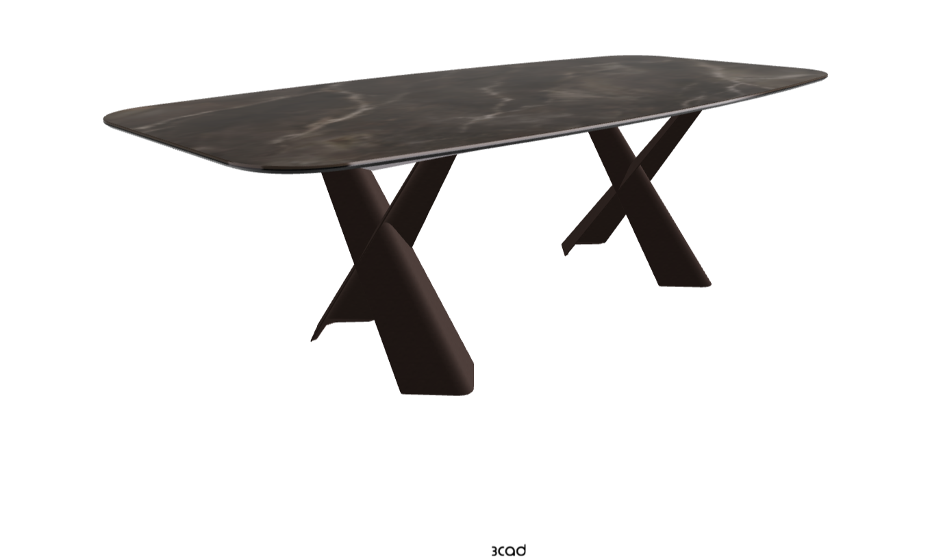 Cattelan Italia Mad Max Keramik Barrel Shaped Dining Table