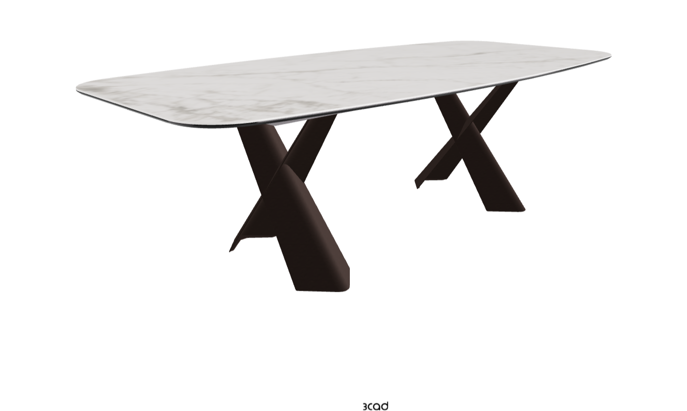 Cattelan Italia Mad Max Keramik Barrel Shaped Dining Table