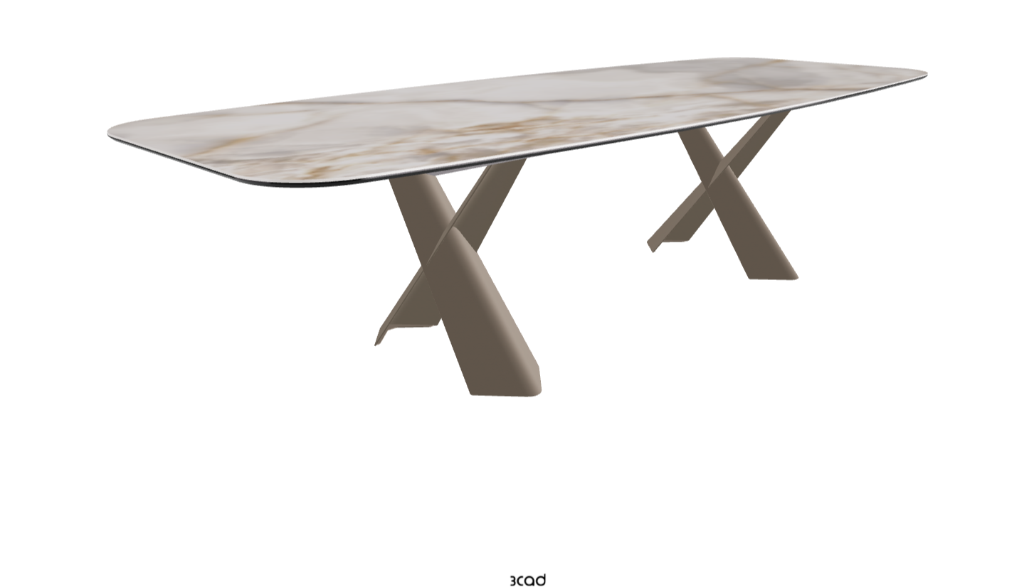 Cattelan Italia Mad Max Keramik Barrel Shaped Dining Table