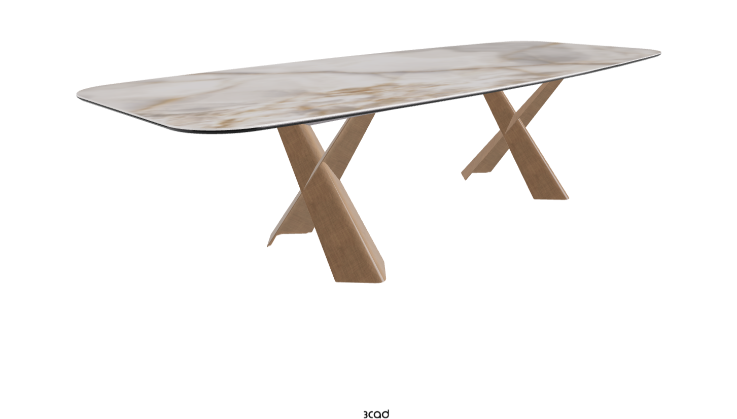 Cattelan Italia Mad Max Keramik Barrel Shaped Dining Table