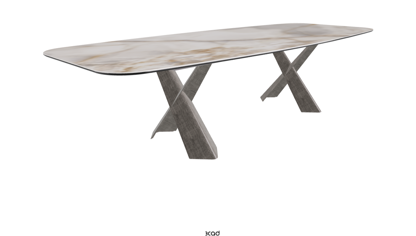 Cattelan Italia Mad Max Keramik Barrel Shaped Dining Table