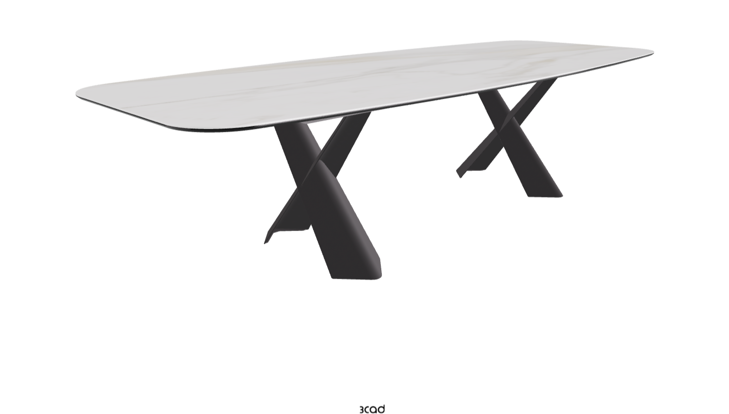 Cattelan Italia Mad Max Keramik Barrel Shaped Dining Table