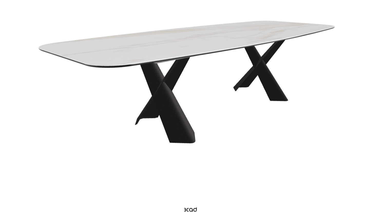 Cattelan Italia Mad Max Keramik Barrel Shaped Dining Table