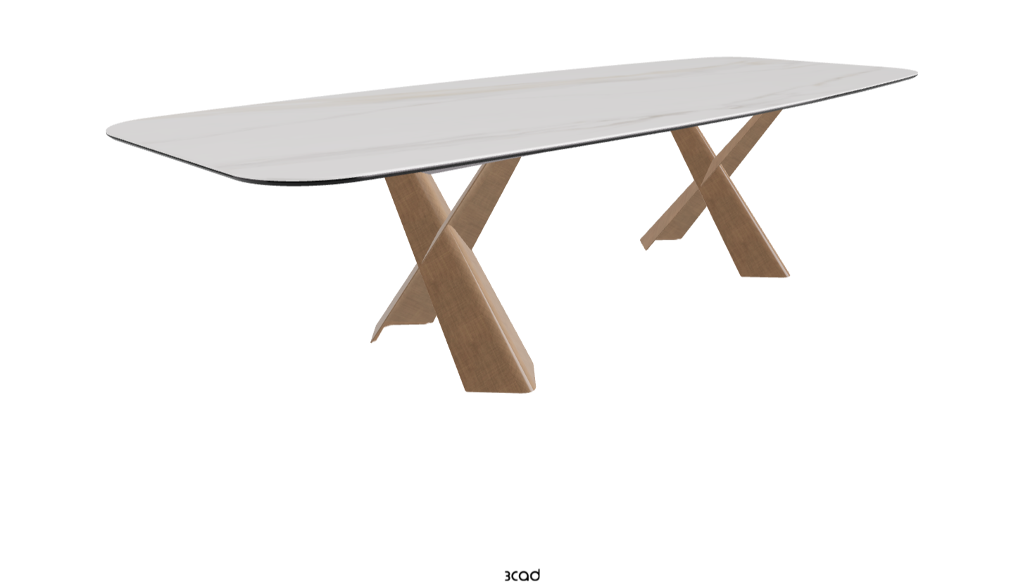 Cattelan Italia Mad Max Keramik Barrel Shaped Dining Table