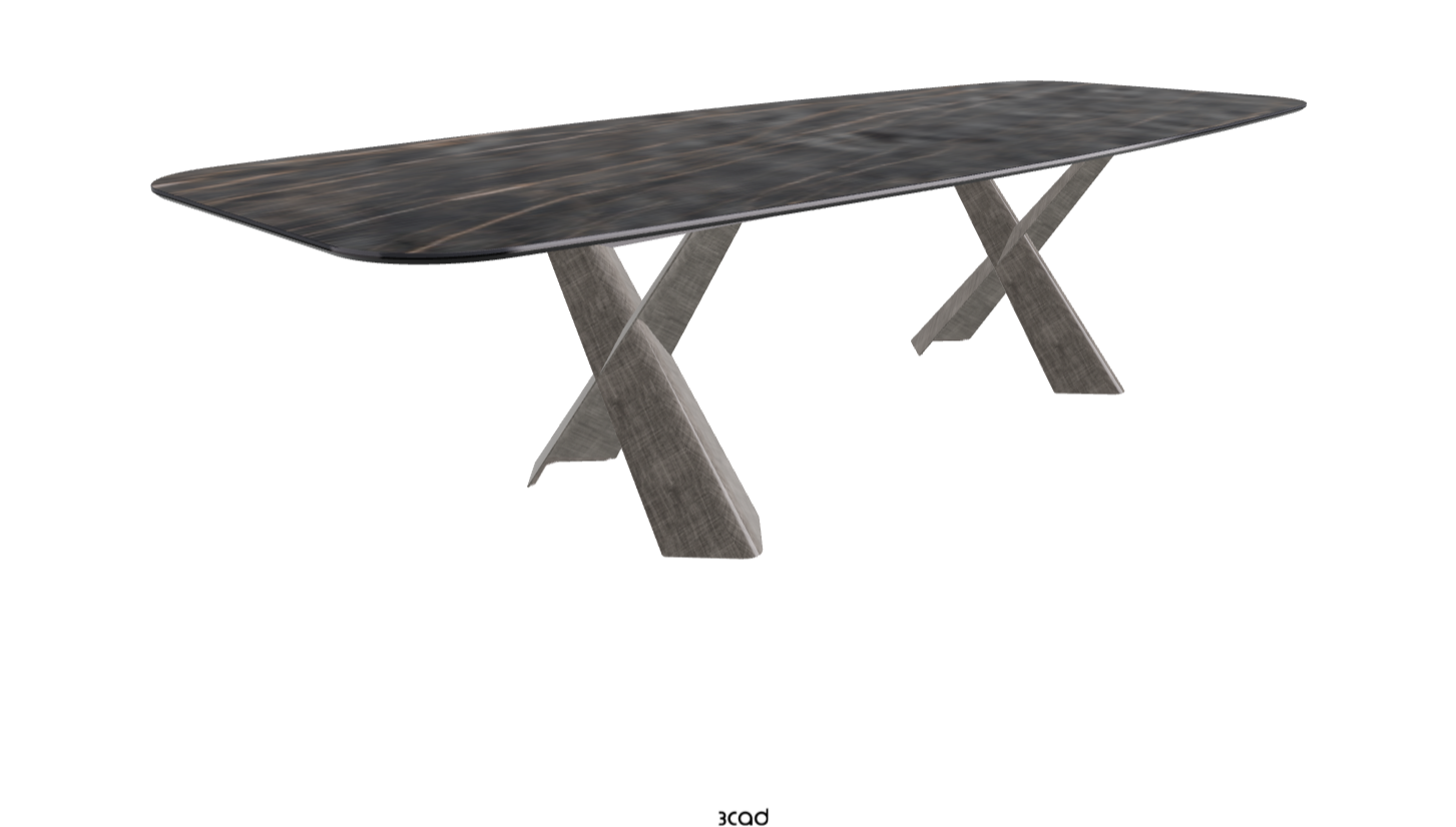 Cattelan Italia Mad Max Keramik Barrel Shaped Dining Table