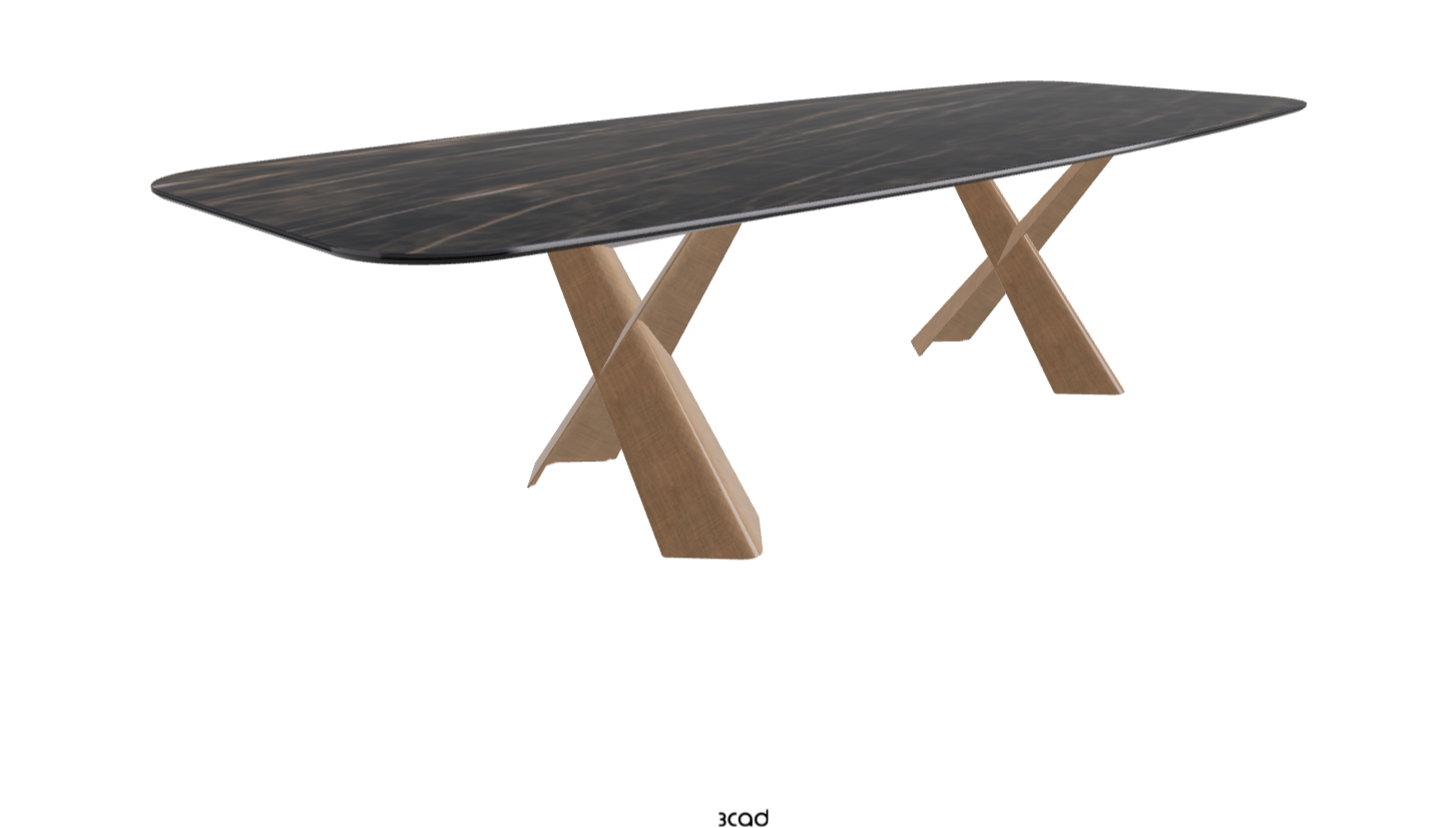 Cattelan Italia Mad Max Keramik Barrel Shaped Dining Table