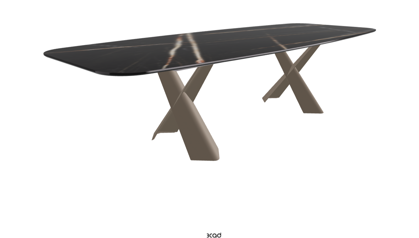 Cattelan Italia Mad Max Keramik Barrel Shaped Dining Table