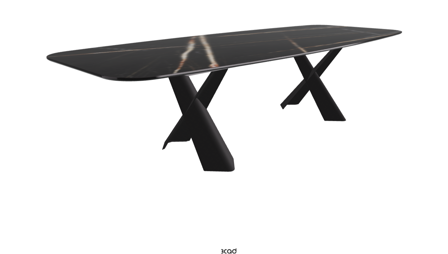 Cattelan Italia Mad Max Keramik Barrel Shaped Dining Table