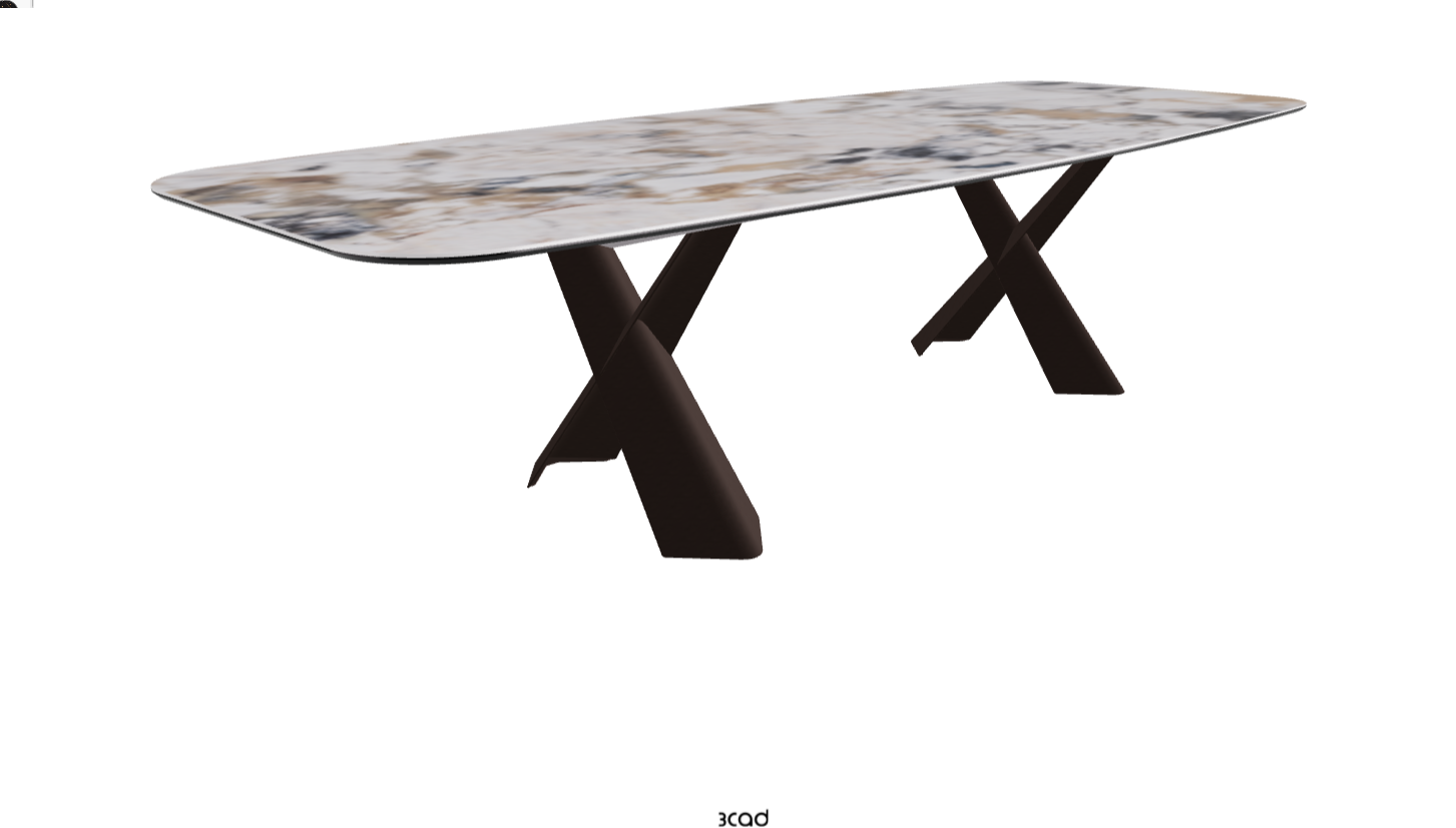 Cattelan Italia Mad Max Keramik Barrel Shaped Dining Table