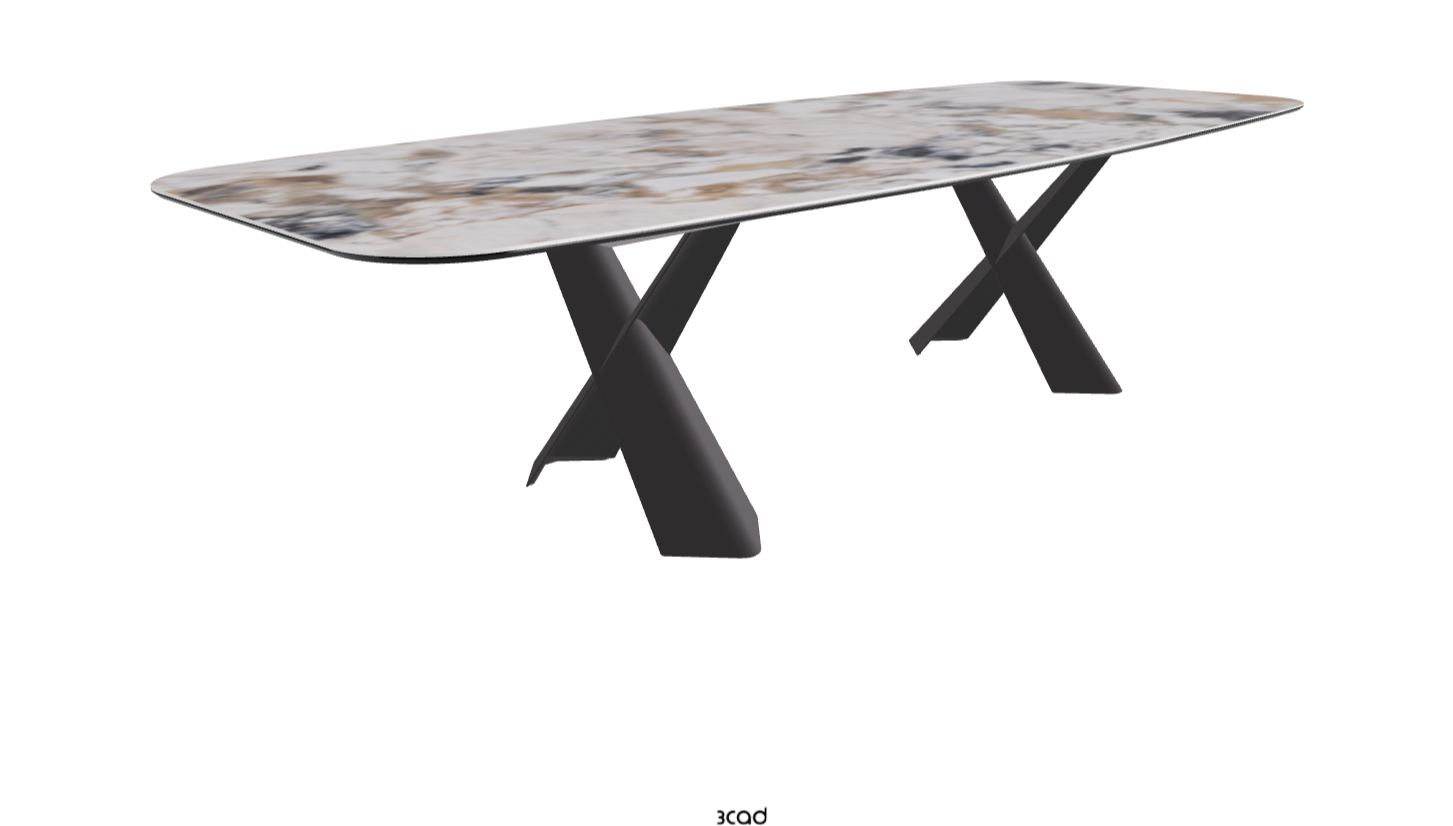 Cattelan Italia Mad Max Keramik Barrel Shaped Dining Table