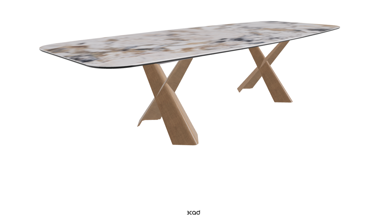 Cattelan Italia Mad Max Keramik Barrel Shaped Dining Table