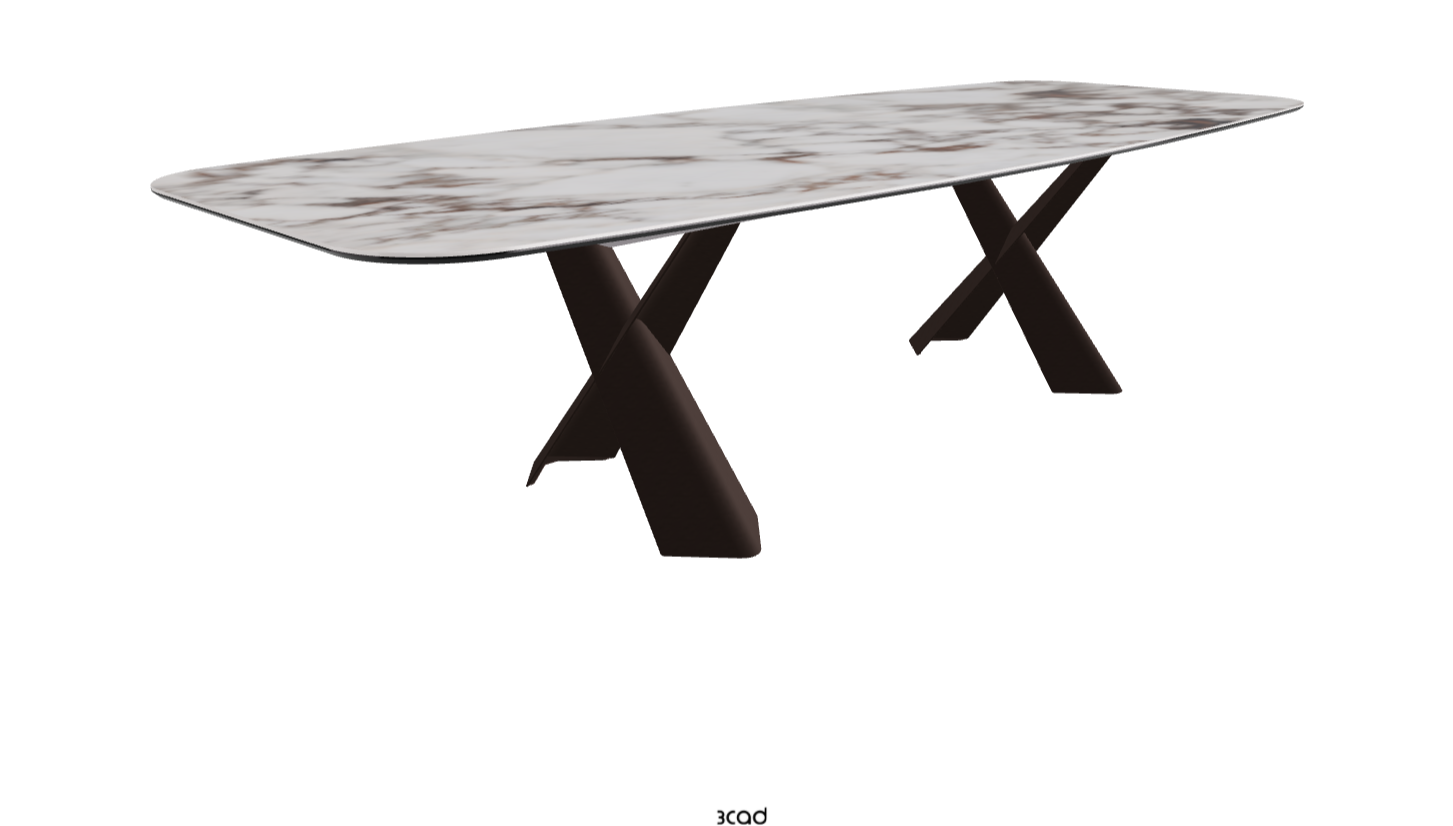 Cattelan Italia Mad Max Keramik Barrel Shaped Dining Table