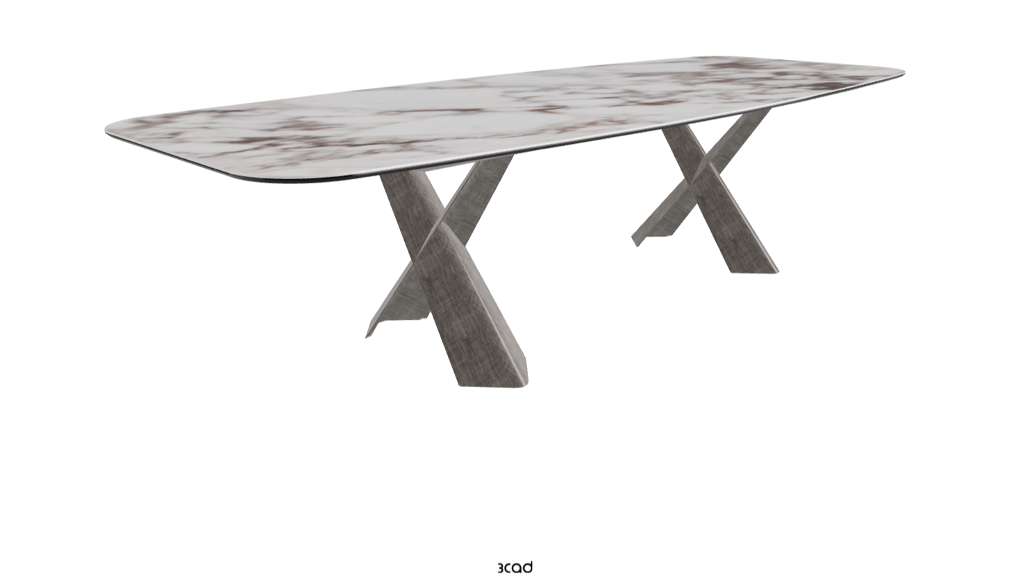 Cattelan Italia Mad Max Keramik Barrel Shaped Dining Table