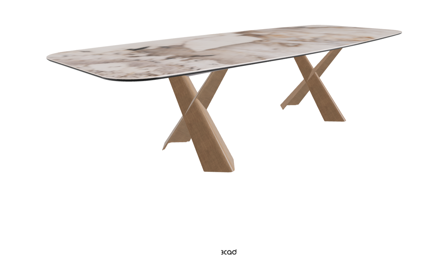 Cattelan Italia Mad Max Keramik Barrel Shaped Dining Table