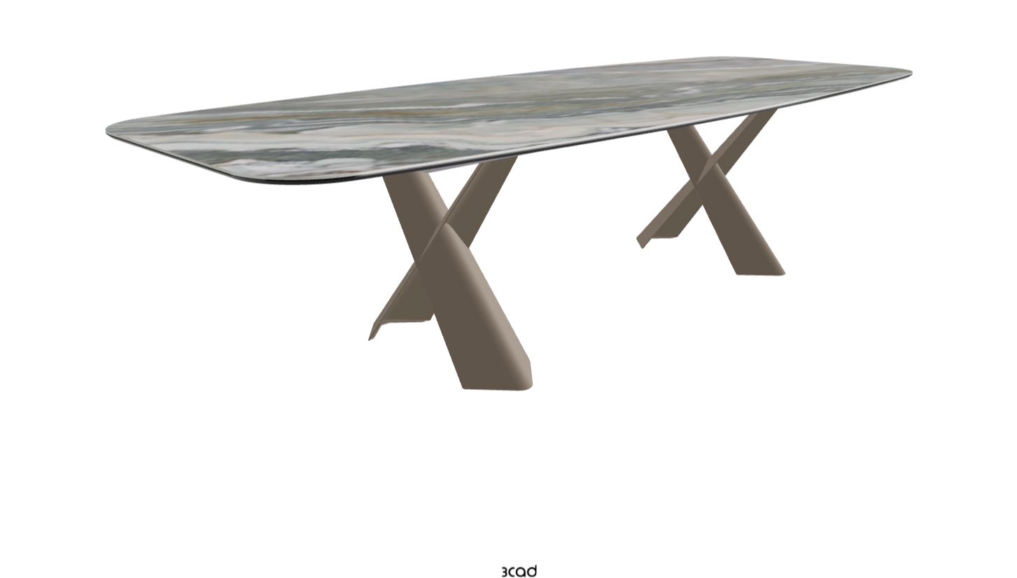 Cattelan Italia Mad Max Keramik Barrel Shaped Dining Table