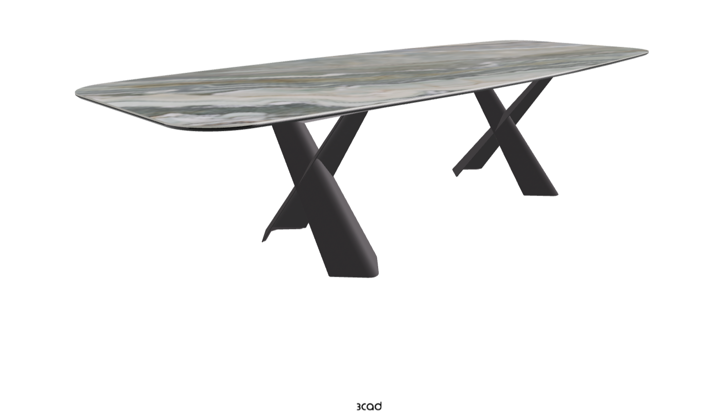 Cattelan Italia Mad Max Keramik Barrel Shaped Dining Table
