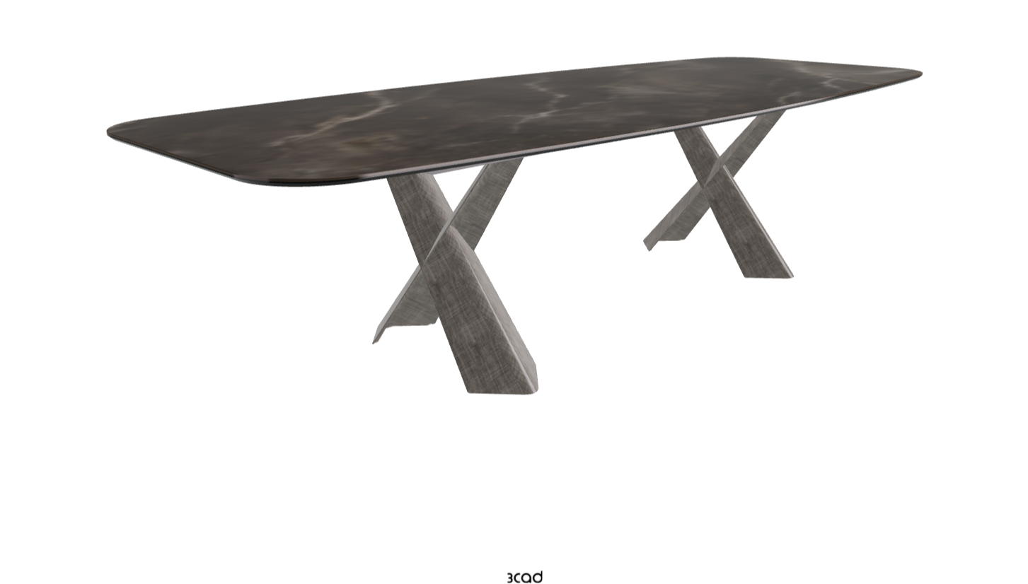 Cattelan Italia Mad Max Keramik Barrel Shaped Dining Table