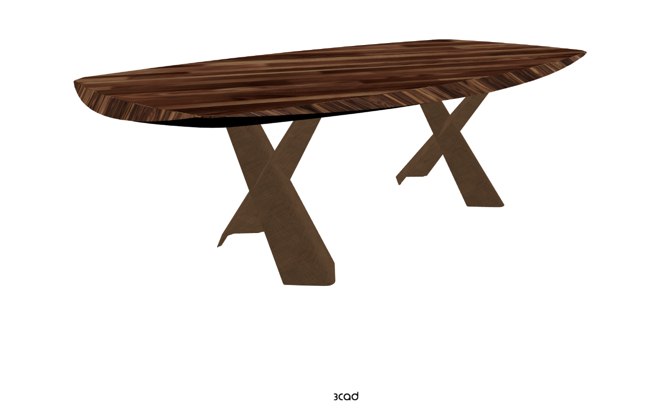 Cattelan Italia Mad Max Masterwood Dining Table