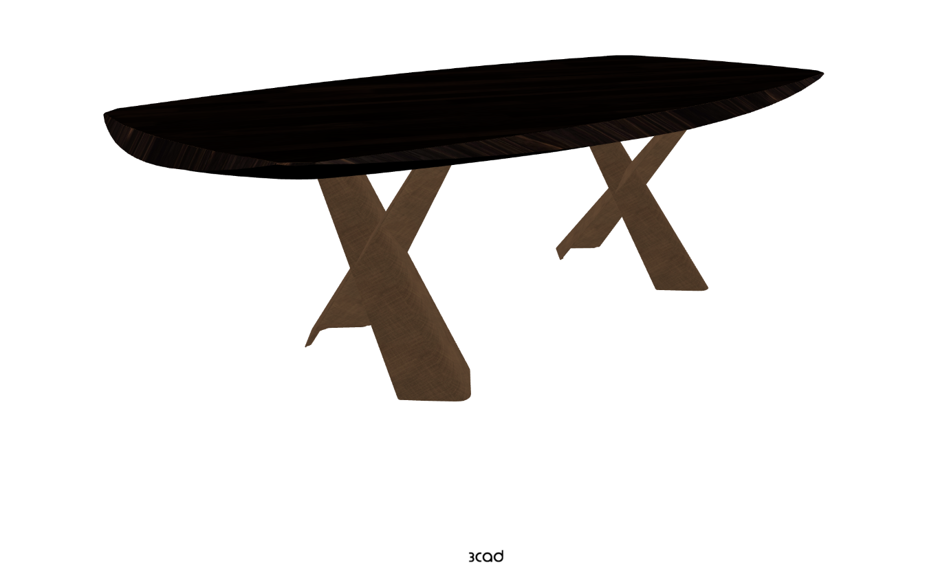 Cattelan Italia Mad Max Masterwood Dining Table