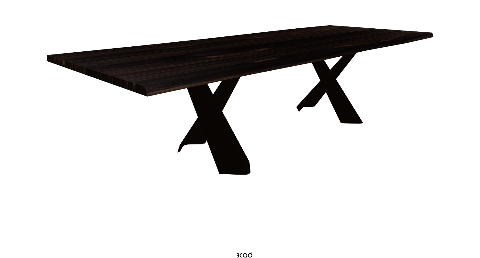 Cattelan Italia Mad Max Wood Live Edged Dining Table
