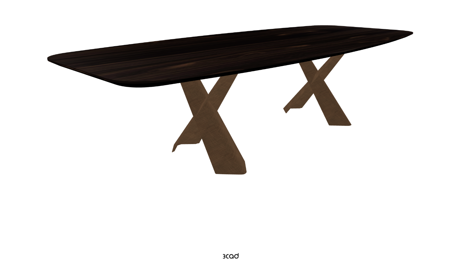Cattelan Italia Mad Max Wood Barrel-Shaped Dining Table