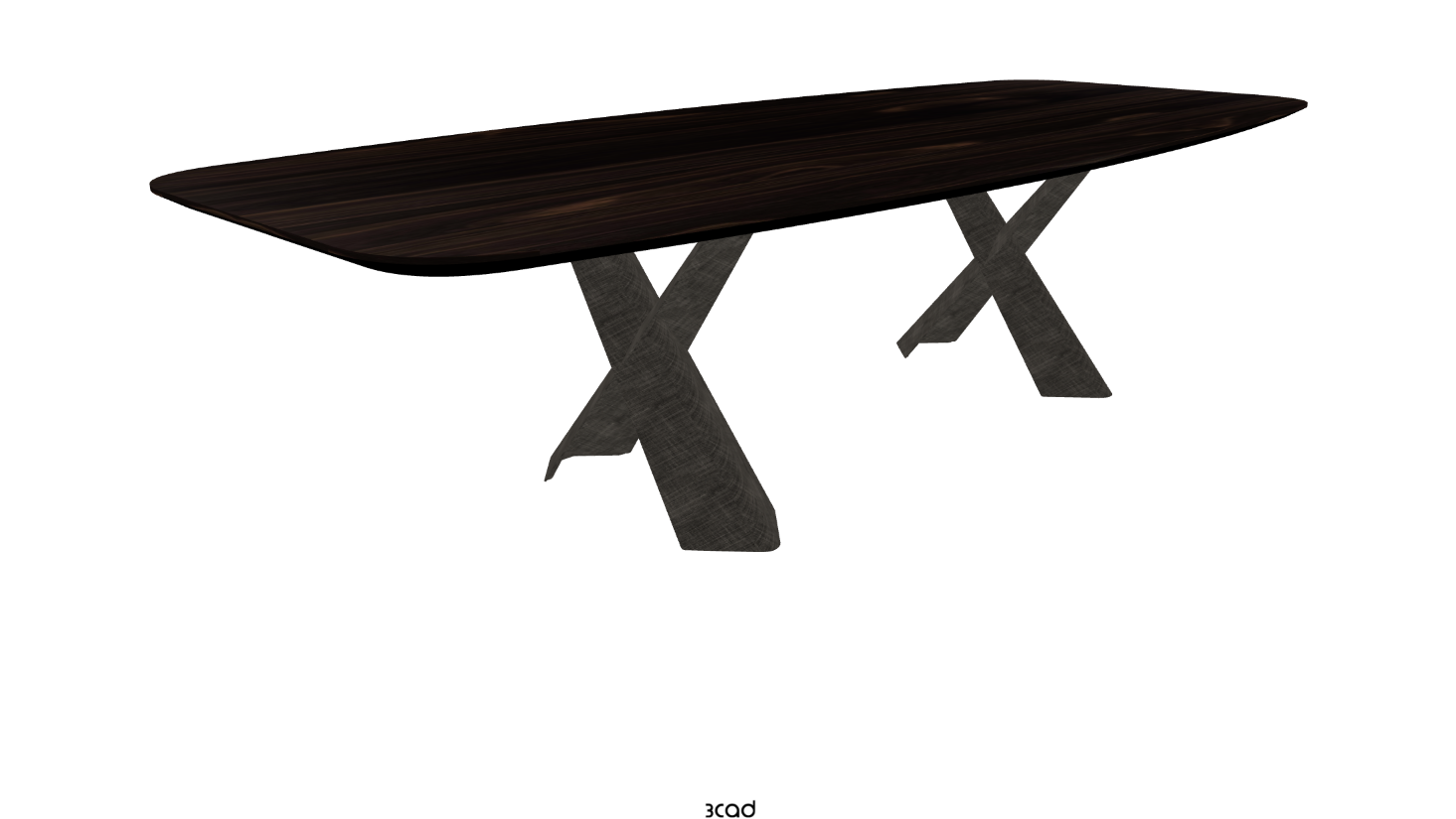 Cattelan Italia Mad Max Wood Barrel-Shaped Dining Table