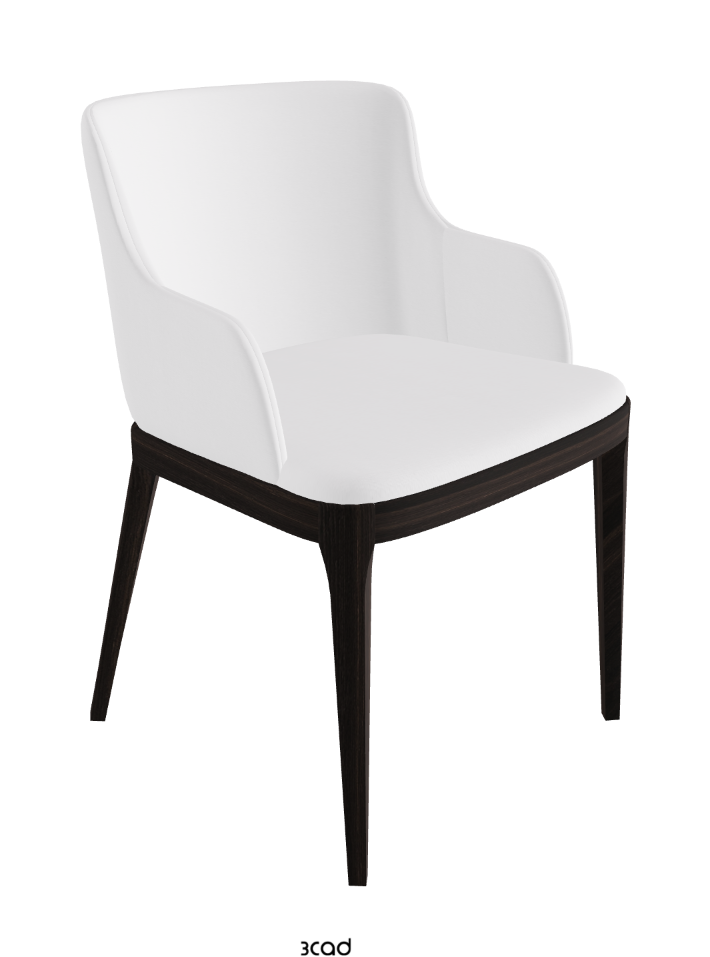 Magda Dining Armchair_Burned Oak Stained Ashwood_Fabric_B920