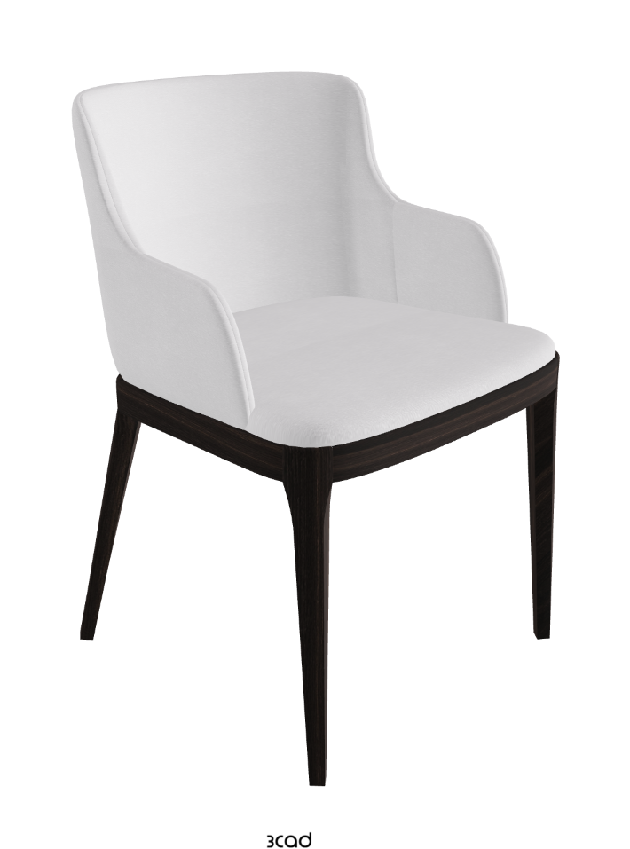 Magda Dining Armchair_Burned Oak Stained Ashwood_Fabric_B921