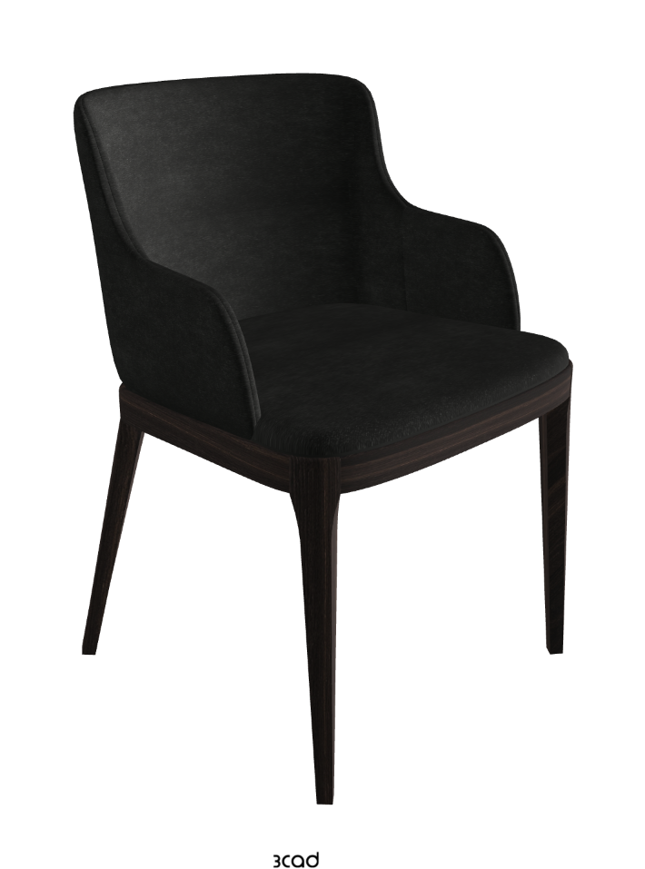 Magda Dining Armchair_Burned Oak Stained Ashwood_Fabric_B932