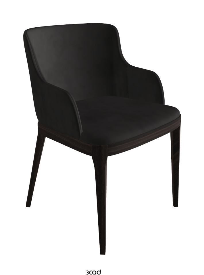 Magda Dining Armchair_Burned Oak Stained Ashwood_Micro Nubuk_Charcoal