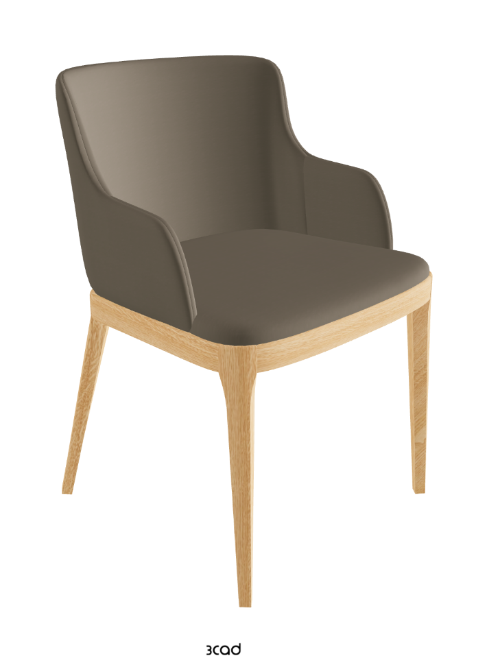 Magda Dining Armchair_Natural Ashwood_Glove Soft Leather_Platoon