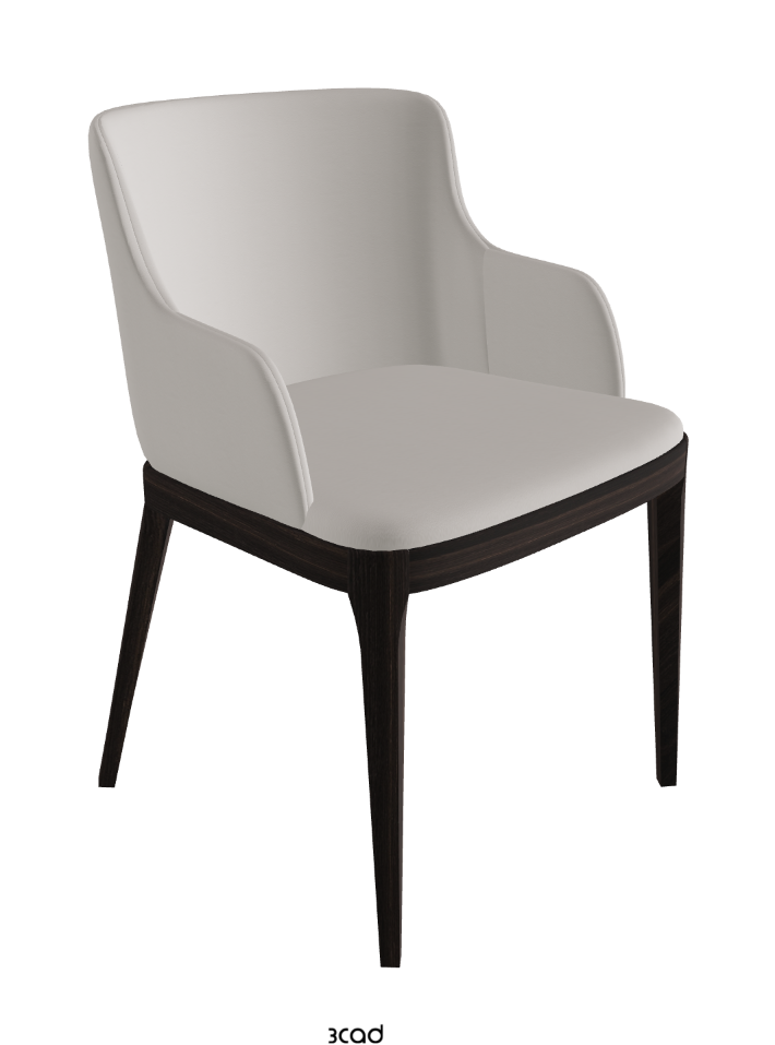 Magda Dining Armchair_Burned Oak Stained Ashwood_Soft Leather_Dakota
