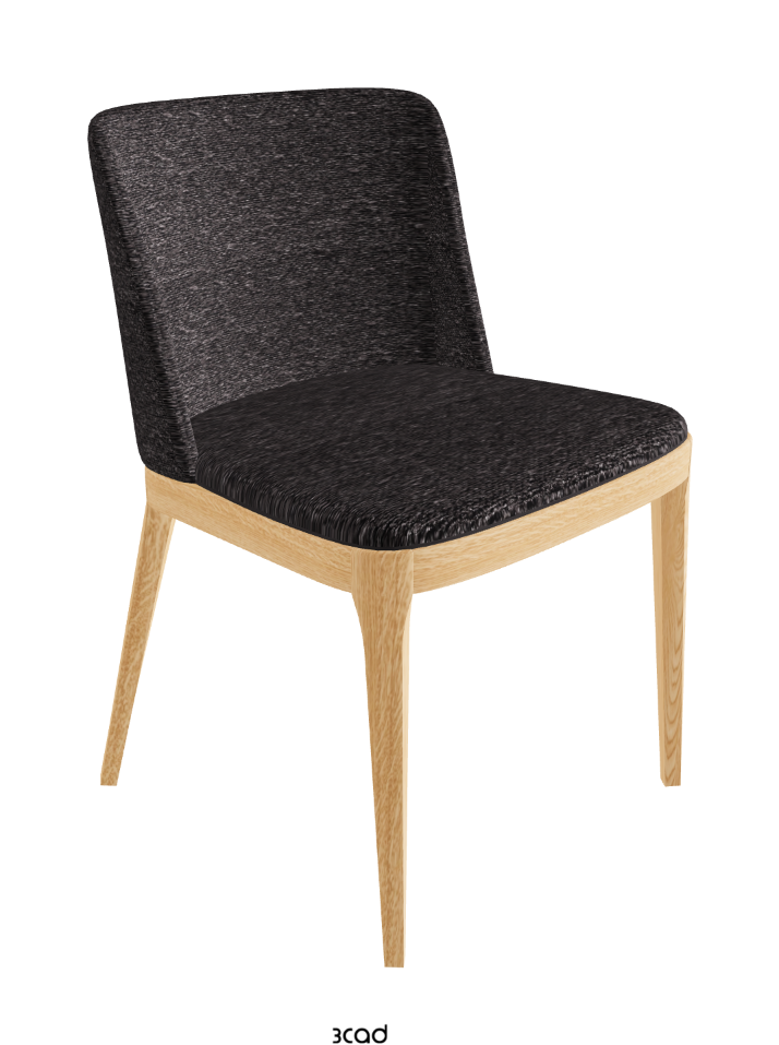 Magda Dining Chair_Natural Ashwood_Fabric_B246